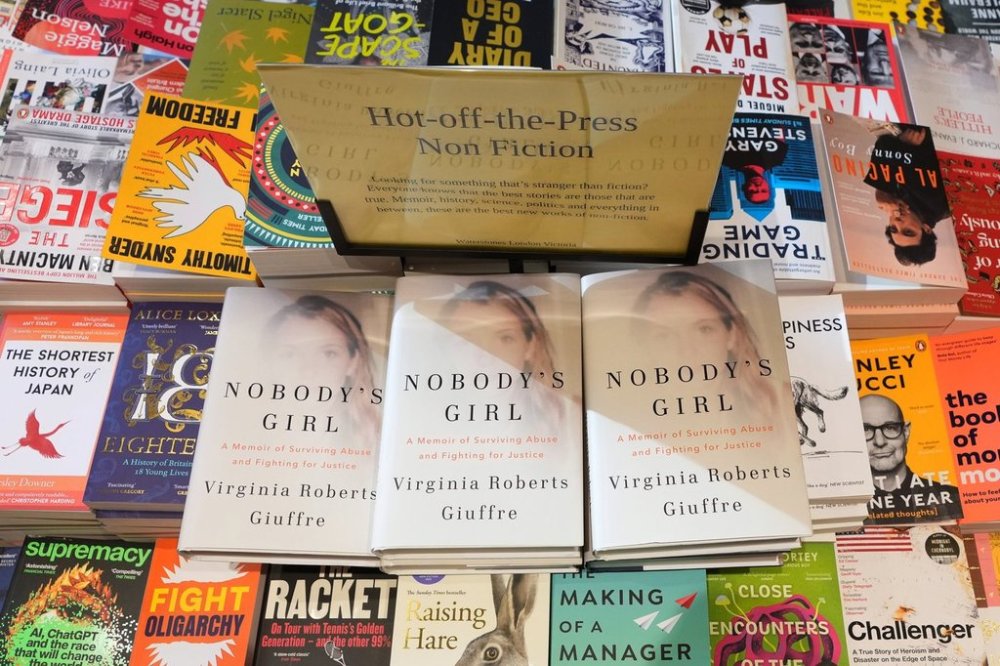 The memoir book of Virginia Giuffre,