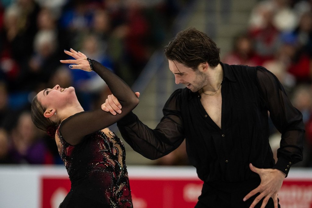 Canada’s Laurin, Éthier earn bronze in pairs event at Skate America