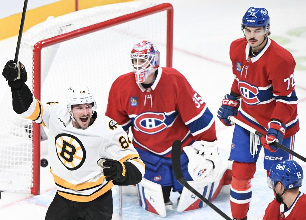 Arvidsson scores winner, Bruins hand slumping Canadiens third straight loss