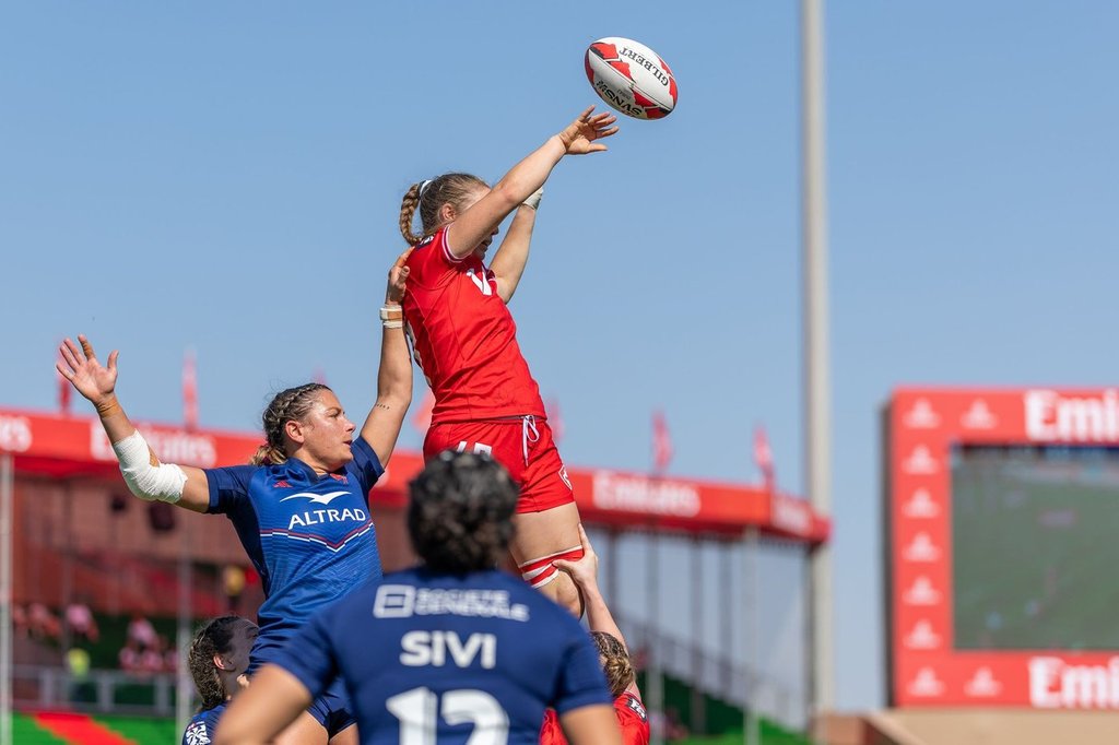 Canadian rugby women finish sixth in Dubai, the opening stop of the HSBC SVNS season