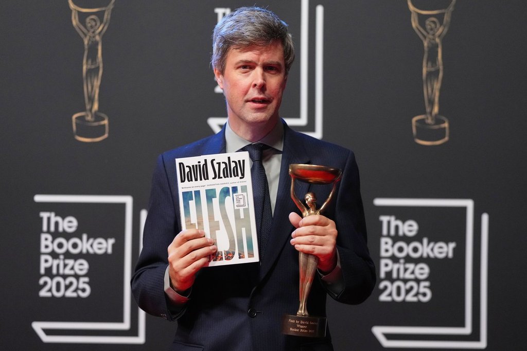 David Szalay says his Booker-winning novel ‘Flesh’ isn’t just about masculinity