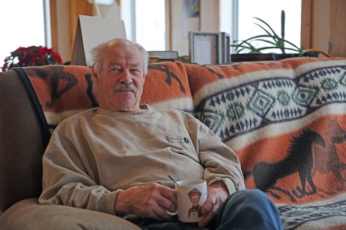 Neil Friesen. After surviving a stroke and heart bypass surgery, the 
Wawanesa resident says he places new value on life. (Connor McDowell/The Brandon Sun)