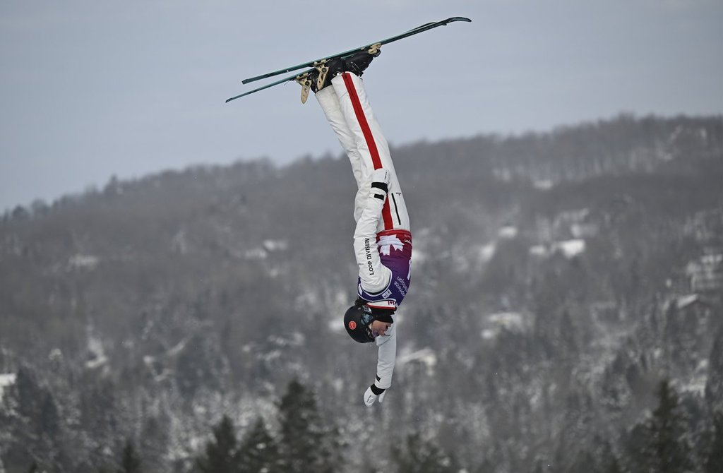 Canada’s Thénault wins World Cup aerials silver in home province