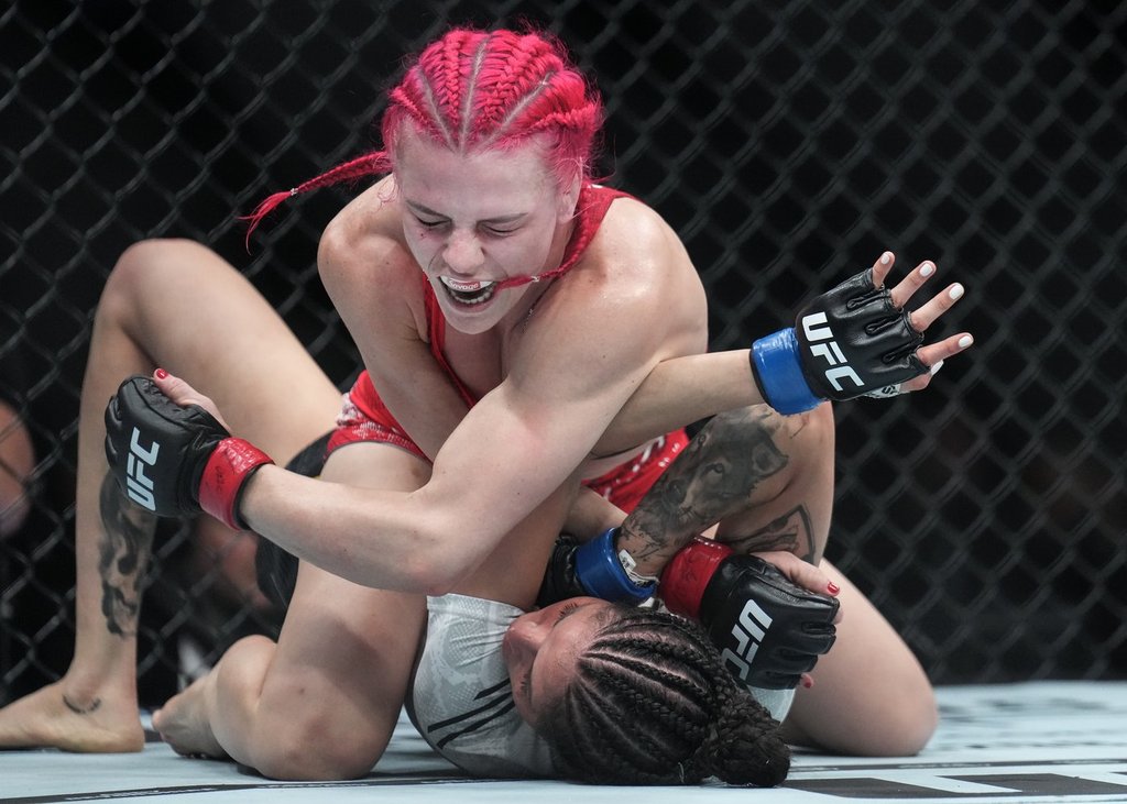 Canada’s Gillian Robertson believes she is a win away from UFC title contention
