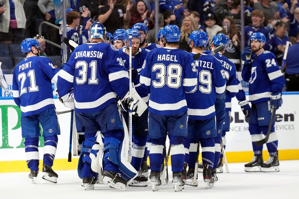 NHL roundup: Kucherov, Goncalves power Lightning to 5-4 shootout win over Canadiens
