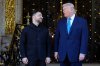 President Donald Trump greets Ukraine's President Volodymyr Zelenskyy at his Mar-a-Lago club, Sunday, Dec. 28, 2025, in Palm Beach, Fla. (AP Photo/Alex Brandon)