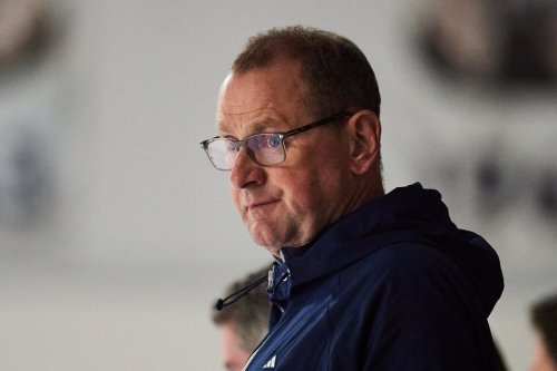 Toronto Maple Leafs general manager Brad Treliving watches his players during the opening week of the team's NHL training camp in Toronto, on Thursday, Sept. 18, 2025. THE CANADIAN PRESS/Sammy Kogan