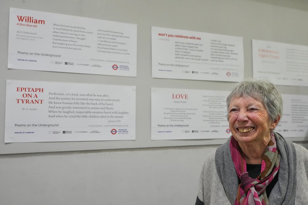 London’s Poems on the Underground celebrates 40 years of bringing verses to commuters