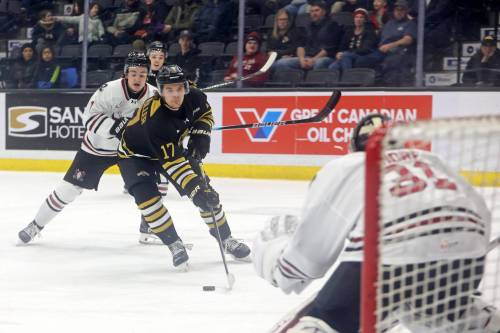 Rebels blank listless Wheat Kings