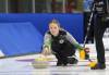 Alyssa Calvert beat Hailey McFarlane 8-4 on Thursday morning at the RME Women of the Rings in Rivers. (Thomas Friesen/The Brandon Sun)