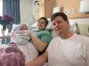 Brielle, Brandon&rsquo;s first baby of 2026, is held by her mom, Kendra Henry, alongside her dad, Aaron Dayton, at the Brandon Regional Health Centre on Thursday. Brielle was born at 1:16 a.m. on Thursday. (Alex Lambert/The Brandon Sun)