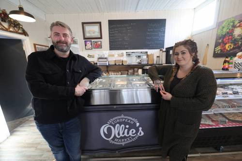 Ollie&rsquo;s European Market owners Steffen Spiess (left) and Kendra Rudneski were unavailable to respond to inquiries from the Sun, but the business confirmed the planned closure through a series of social media posts that have drawn an outpouring of support from customers. (Abiola Odutola/The Brandon Sun file)