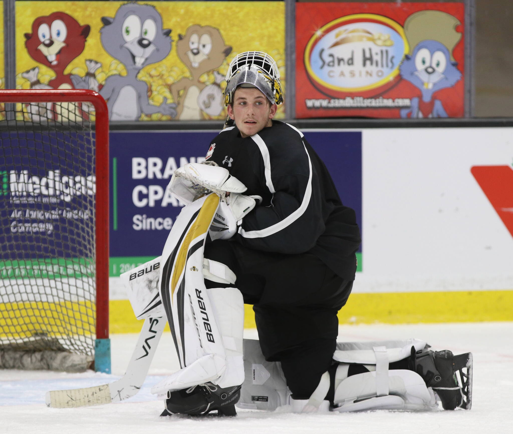 Kraus perseveres after trying start