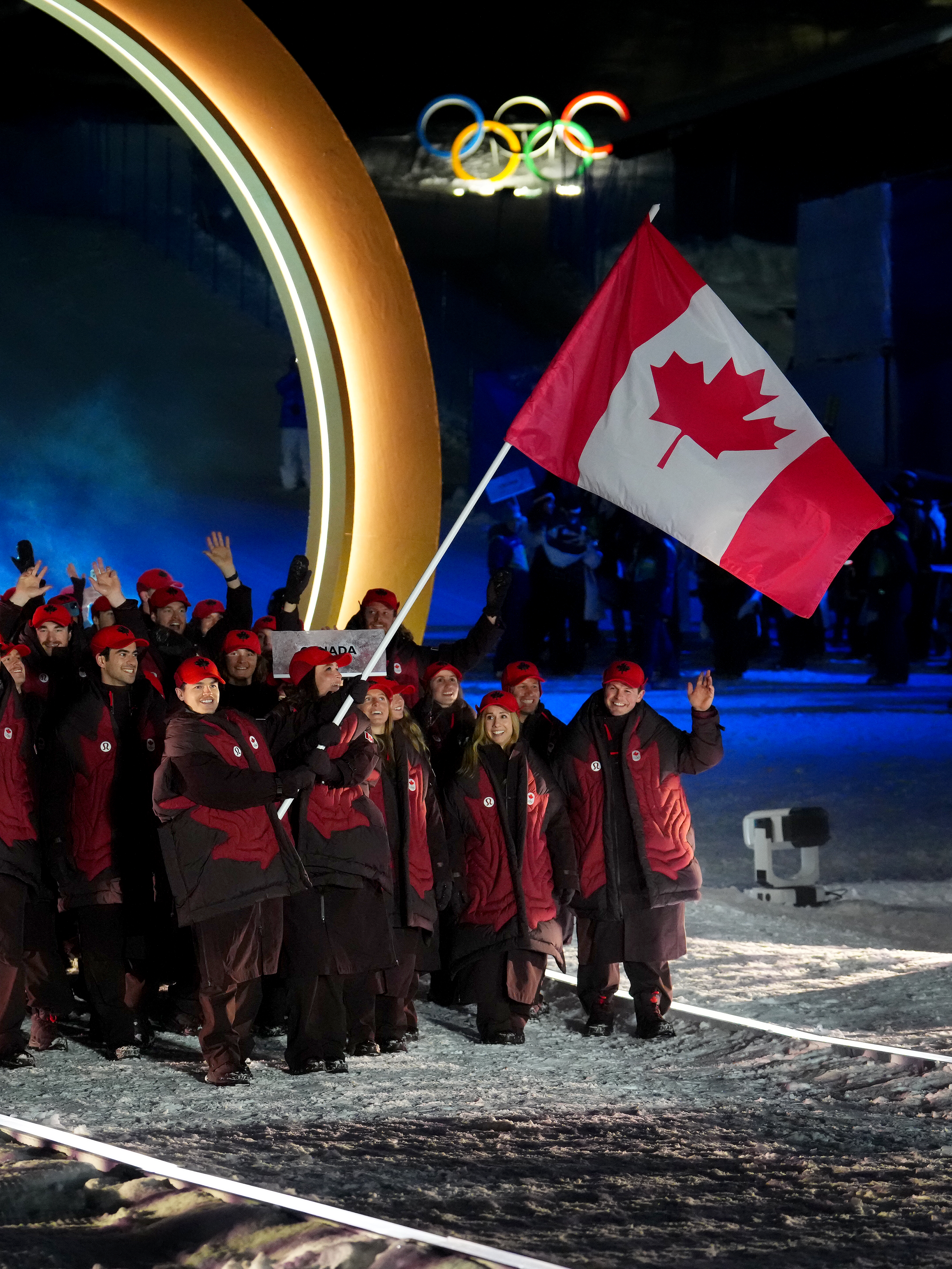 Canada marches into unique opening ceremony at Milan Cortina Olympics