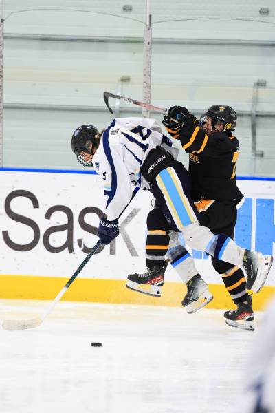 Brayden Olsen of the Brandon Wheat Kings is the second highest scorer on his team&rsquo;s blue line with four goals and 26 points in 25 games. (Submitted)
