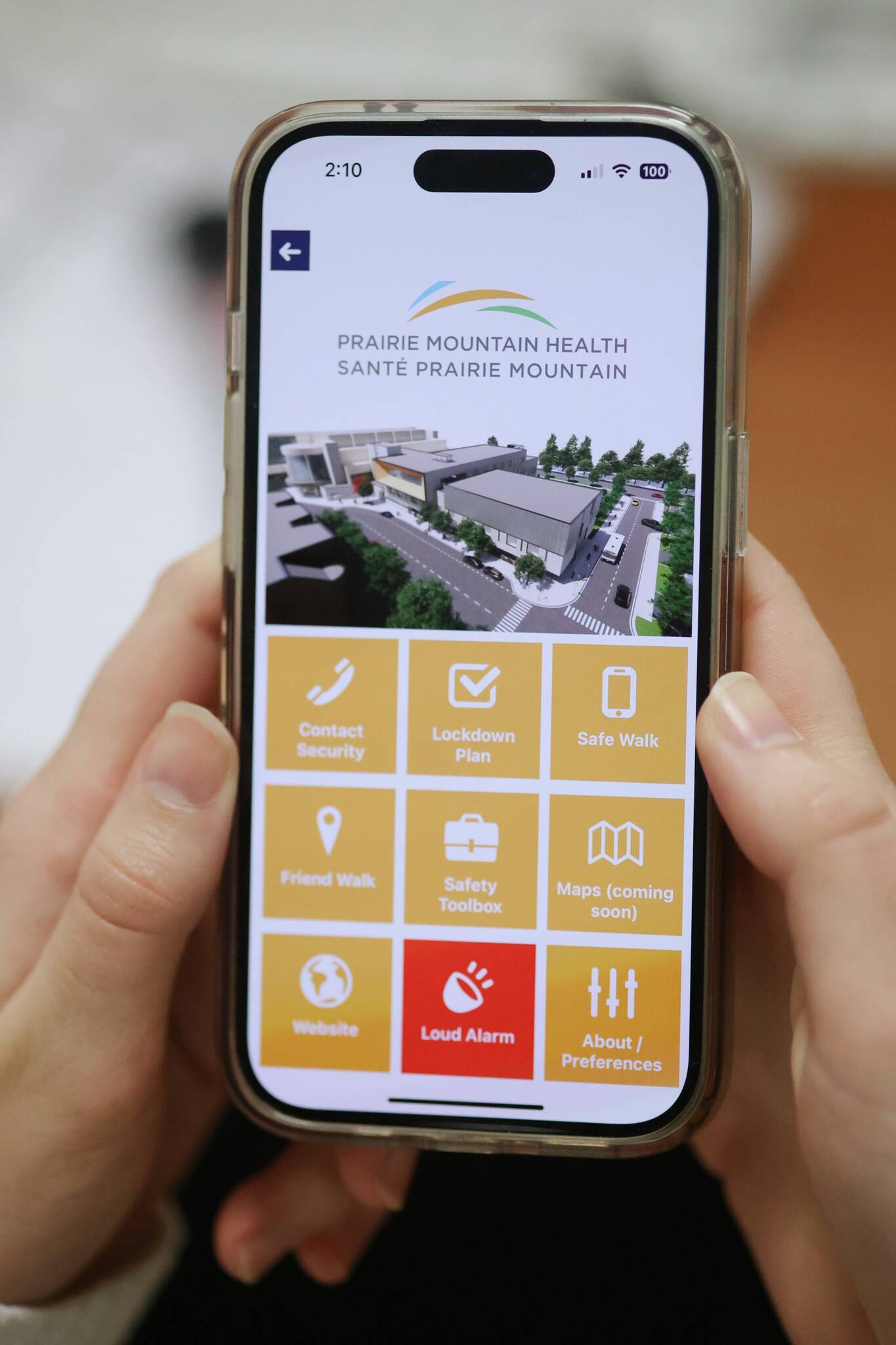 New app touted for hospital safety