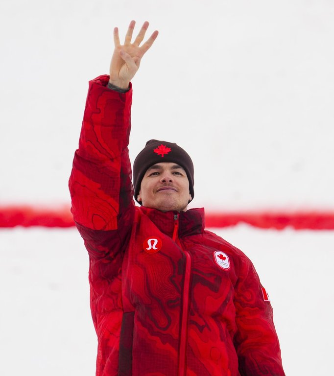 Canada’s Mikael Kingsbury wins Olympic gold in men’s dual moguls