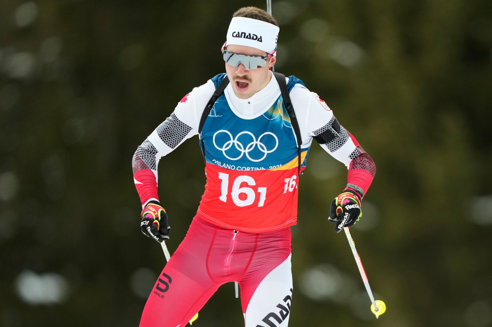 Canadian biathlon team led by Calgary’s Adam Runnalls finishes 17th in mixed relay