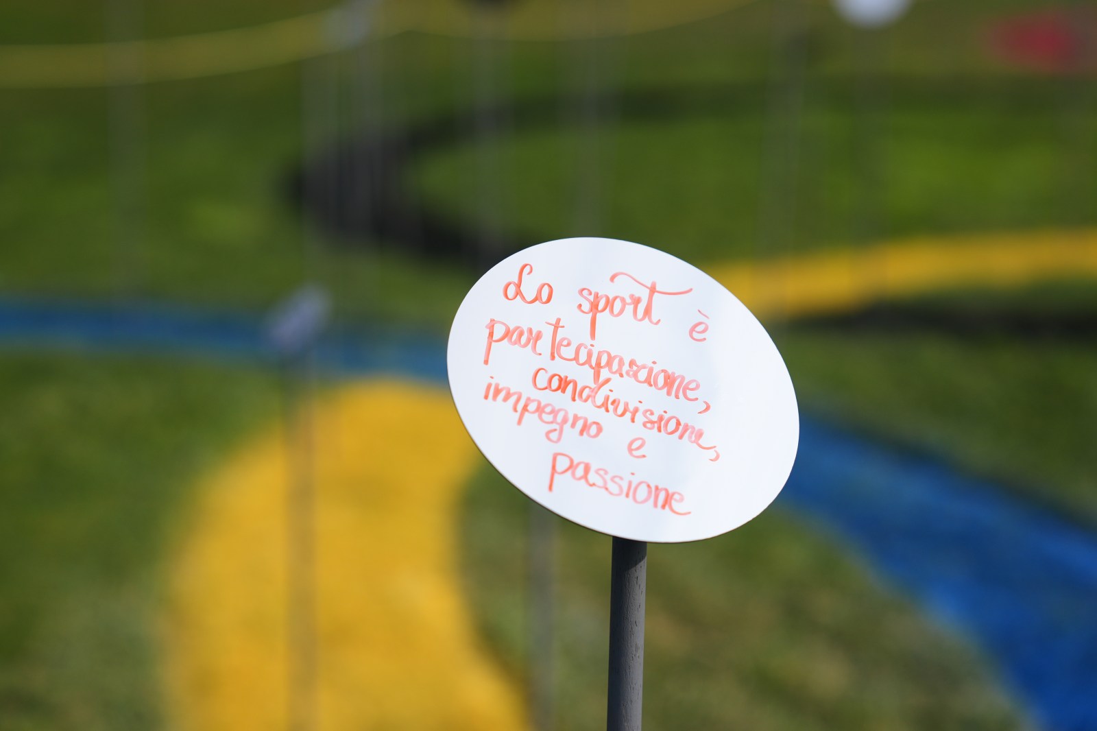 Olympic art project in a Milan park invites the public to ‘reflect’ on ...