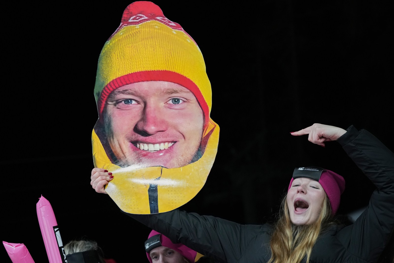 Germany’s Max Langenhan wins Olympic men’s singles luge gold, with dominating performance