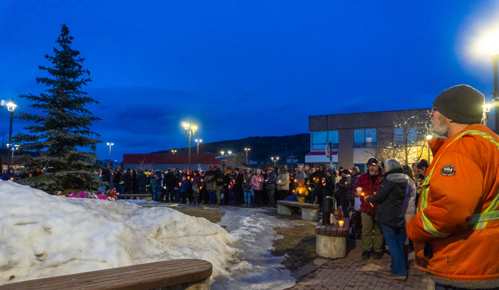 Tumbler Ridge ‘one big family,’ mayor tells vigil as community reels from shootings
