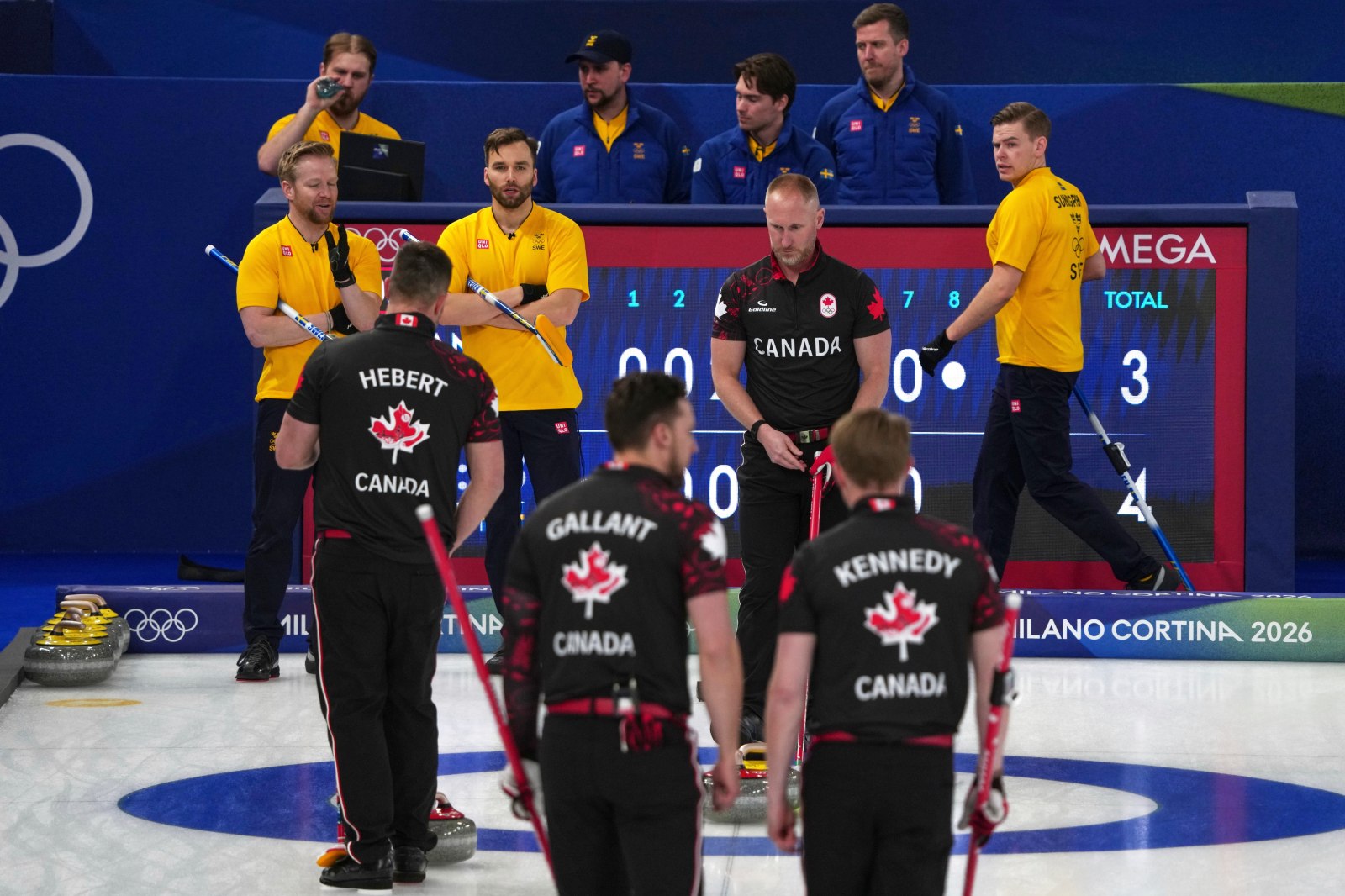 Fire on Ice: Kennedy lets F-bombs fly as Canada-Sweden curling game gets hot