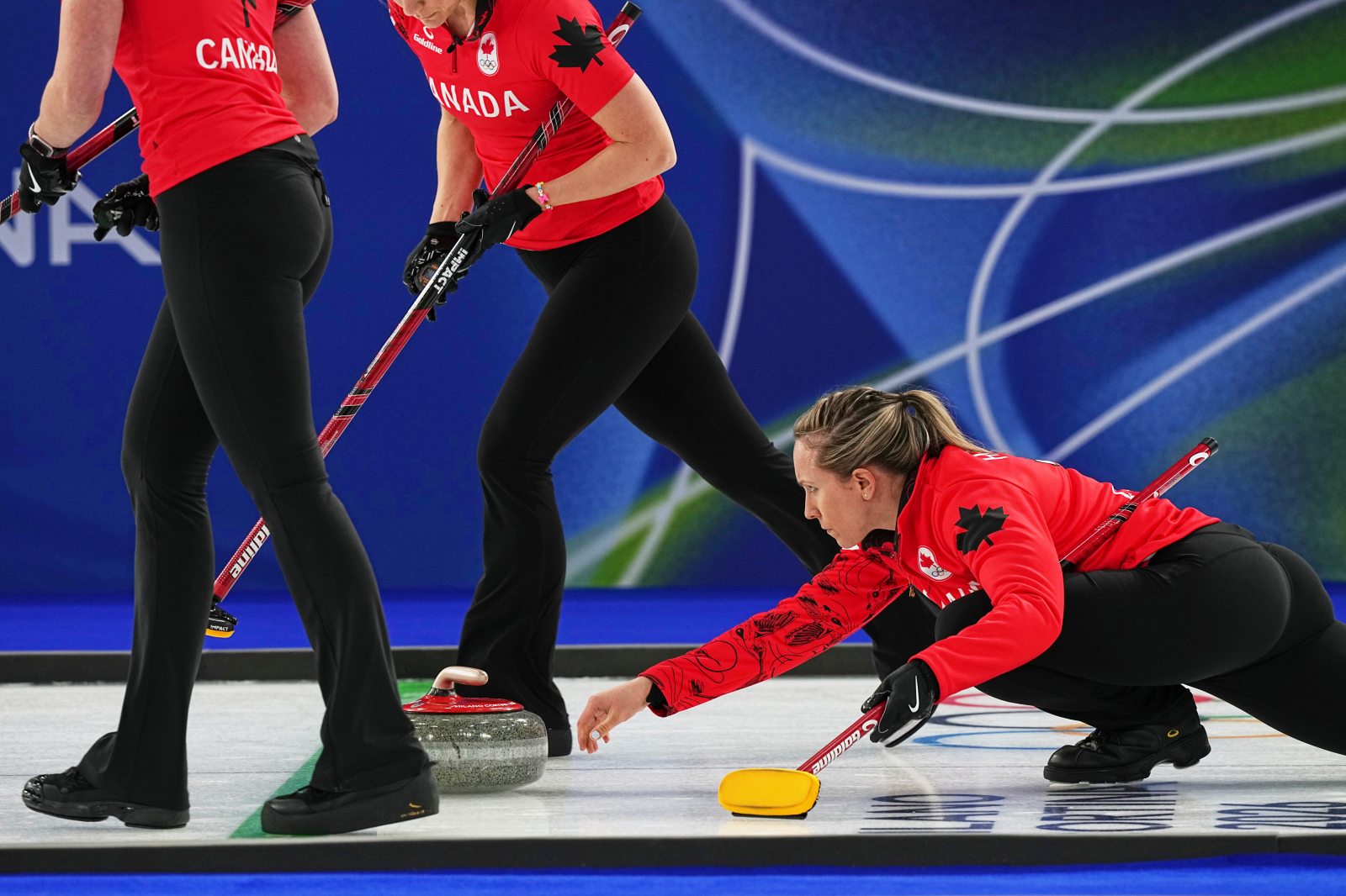 Canada’s Rachel Homan vents after rock pulled in first end for ‘double touching’