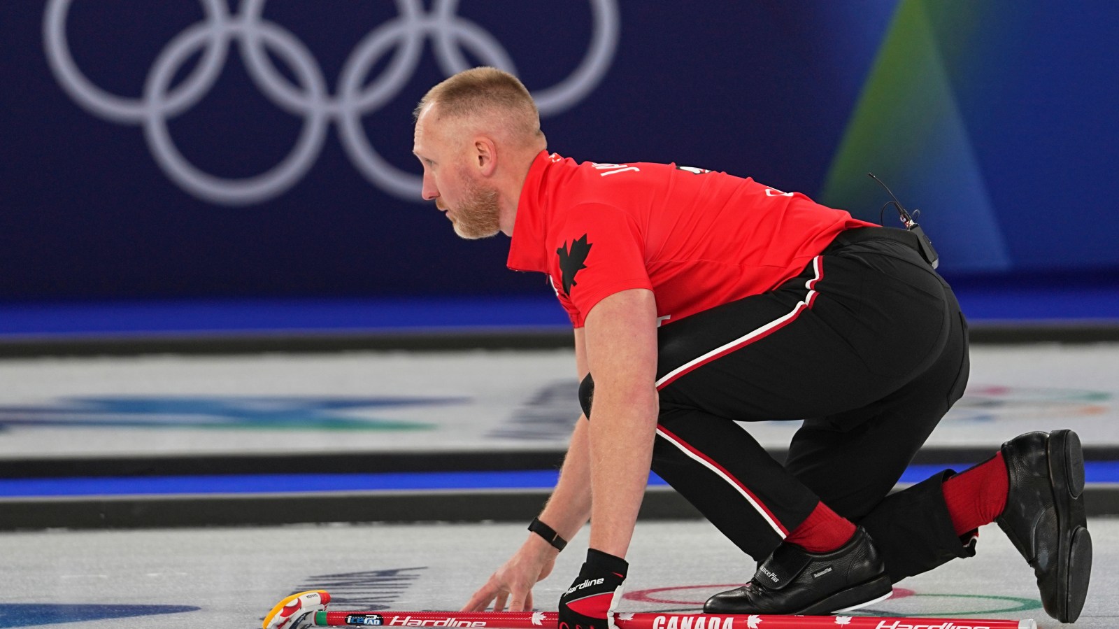 Canada’s Brad Jacobs beats Great Britain to secure playoff spot at the Olympics
