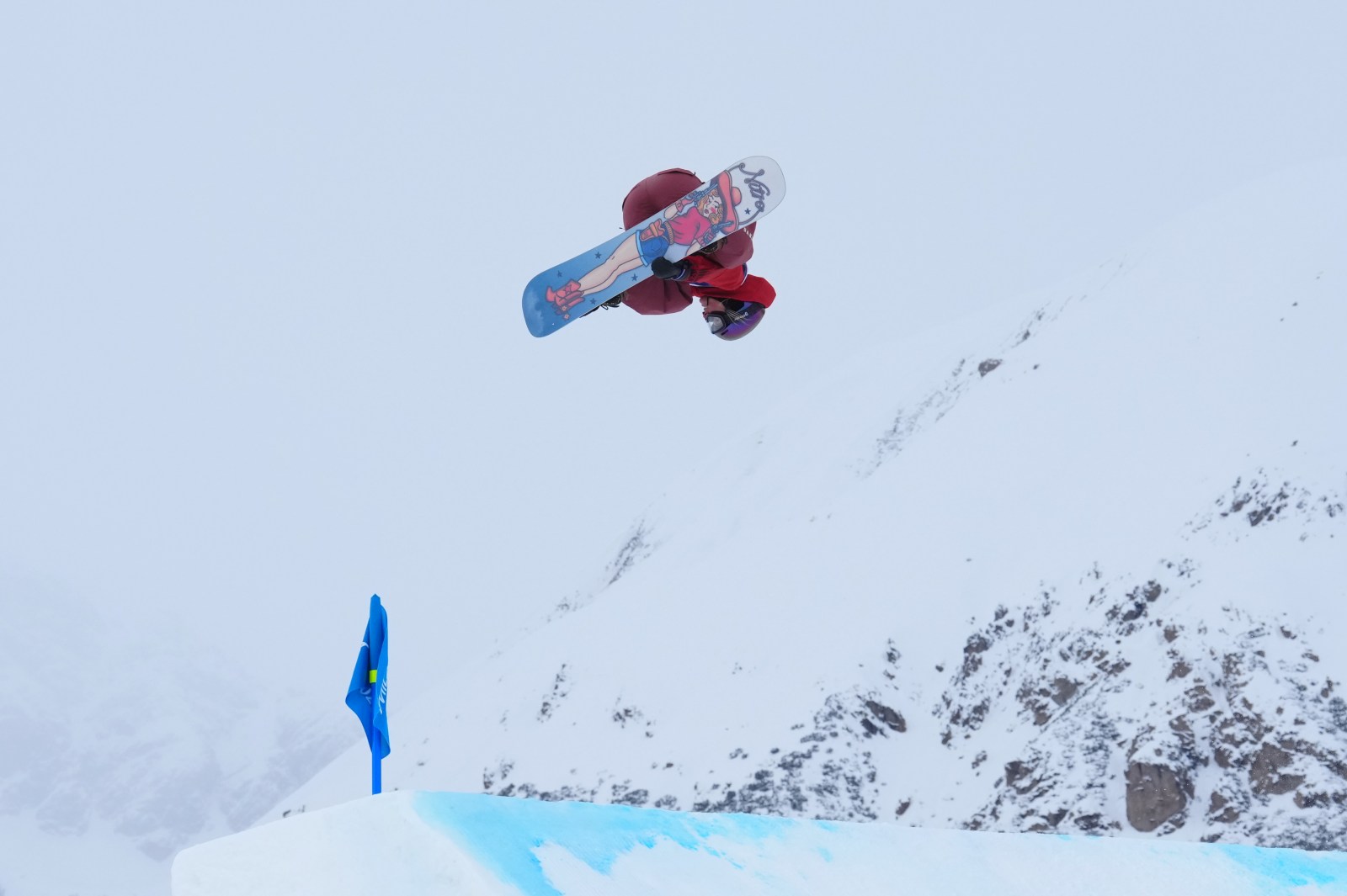 Canadian snowboarder finishes fifth in Olympic slopestyle in difficult conditions