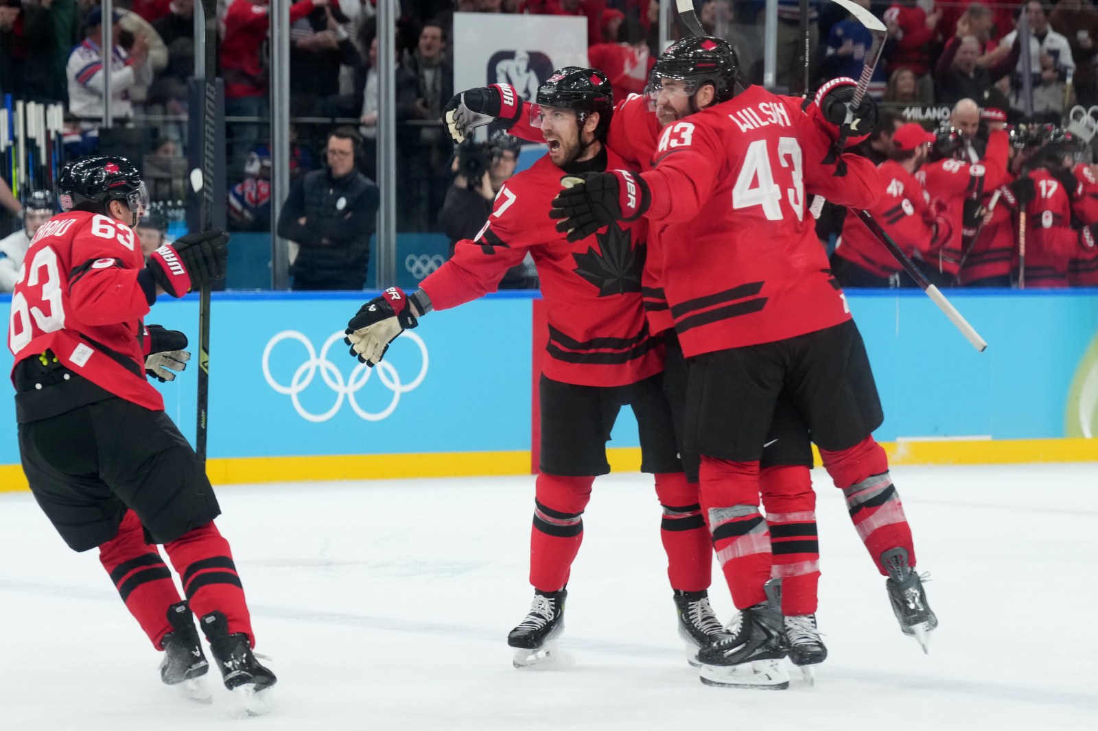 Wilson, Bennett, Marchand ‘Rat Line’ makes an impact for Canada in Olympic semifinal