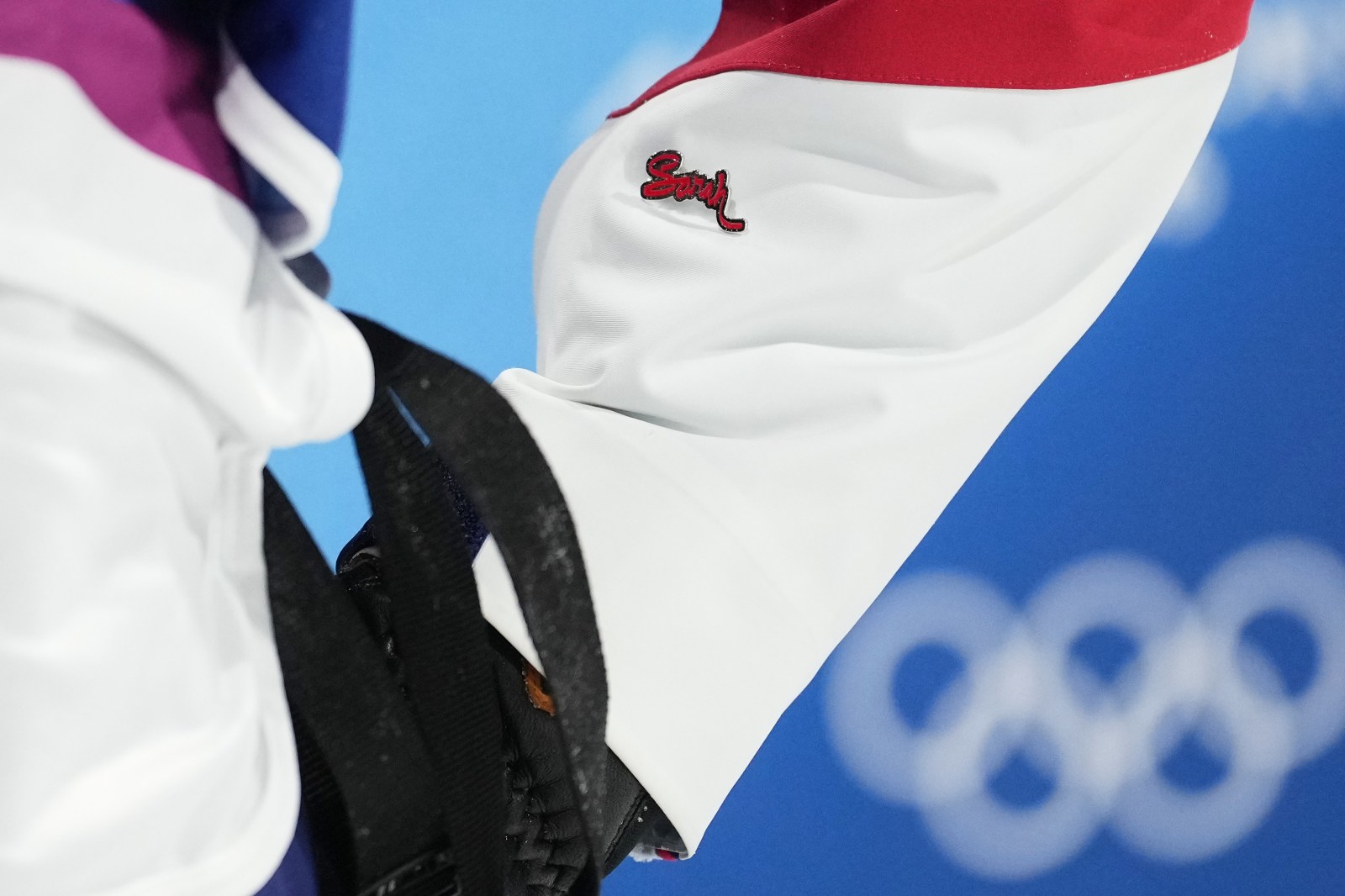 An Olympic pin more precious than gold celebrates the late Canadian halfpipe pioneer, Sarah Burke