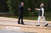 Prime Minister Mark Carney welcomes Indian Prime Minister Narendra Modi to the G7 Summit in Kananaskis, Alta., on Tuesday, June 17, 2025. THE CANADIAN PRESS/Darryl Dyck