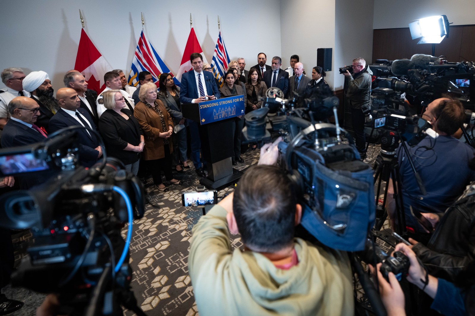 B.C. RCMP say three foreign nationals charged with extortion, one suspect at large – Brandon Sun