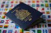 A Canadian passport is pictured in Ottawa on Tuesday, Jan. 17, 2023. THE CANADIAN PRESS/Sean Kilpatrick