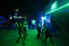 People arrive for a Group Therapy rave in Lekki, an upscale part of Lagos, Nigeria, early Saturday, Feb. 28, 2026. (AP Photo/Sunday Alamba)