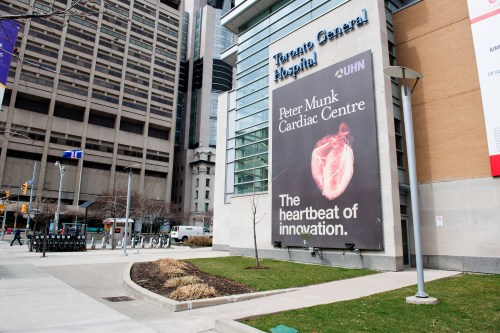Toronto General Hospital, part of the University Health Network (UHN), is shown in Toronto on April 5, 2018. THE CANADIAN PRESS/Doug Ives
