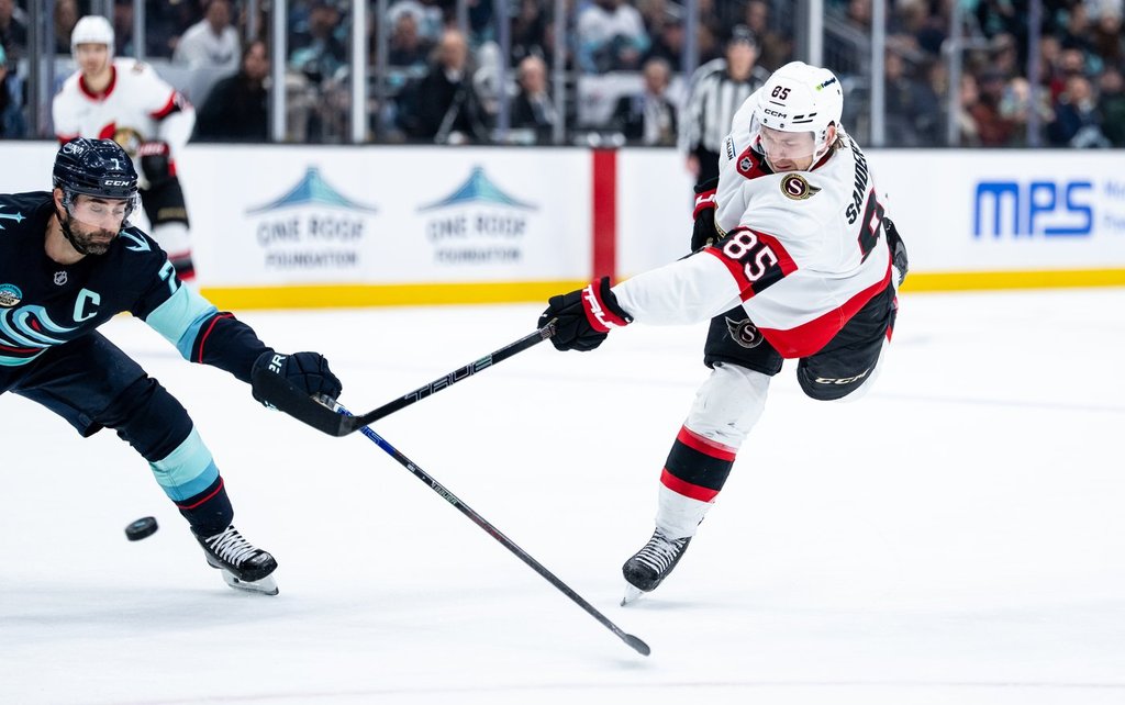 Ottawa Senators defenceman Jake Sanderson out week to week with upper-body injury