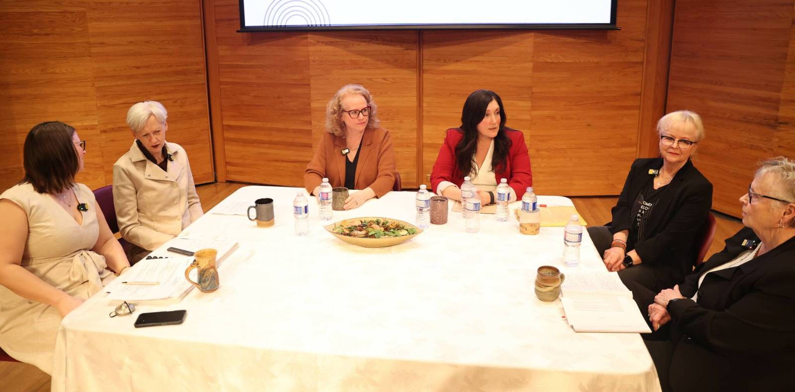 Panellists provide political pep talk