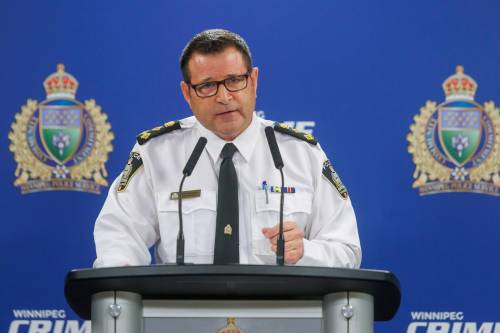 Winnipeg Police Service Chief Gene Bowers says that the force will have a trial run of body cameras in June, but Brandon University professor Christopher J. Schneider writes that &ldquo;(e)quipping police with body cameras alone will not create more transparency or accountability,&rdquo; and suggests the chief let Winnipeggers know how much the cameras will cost. (Mike Deal/Winnipeg Free Press)
