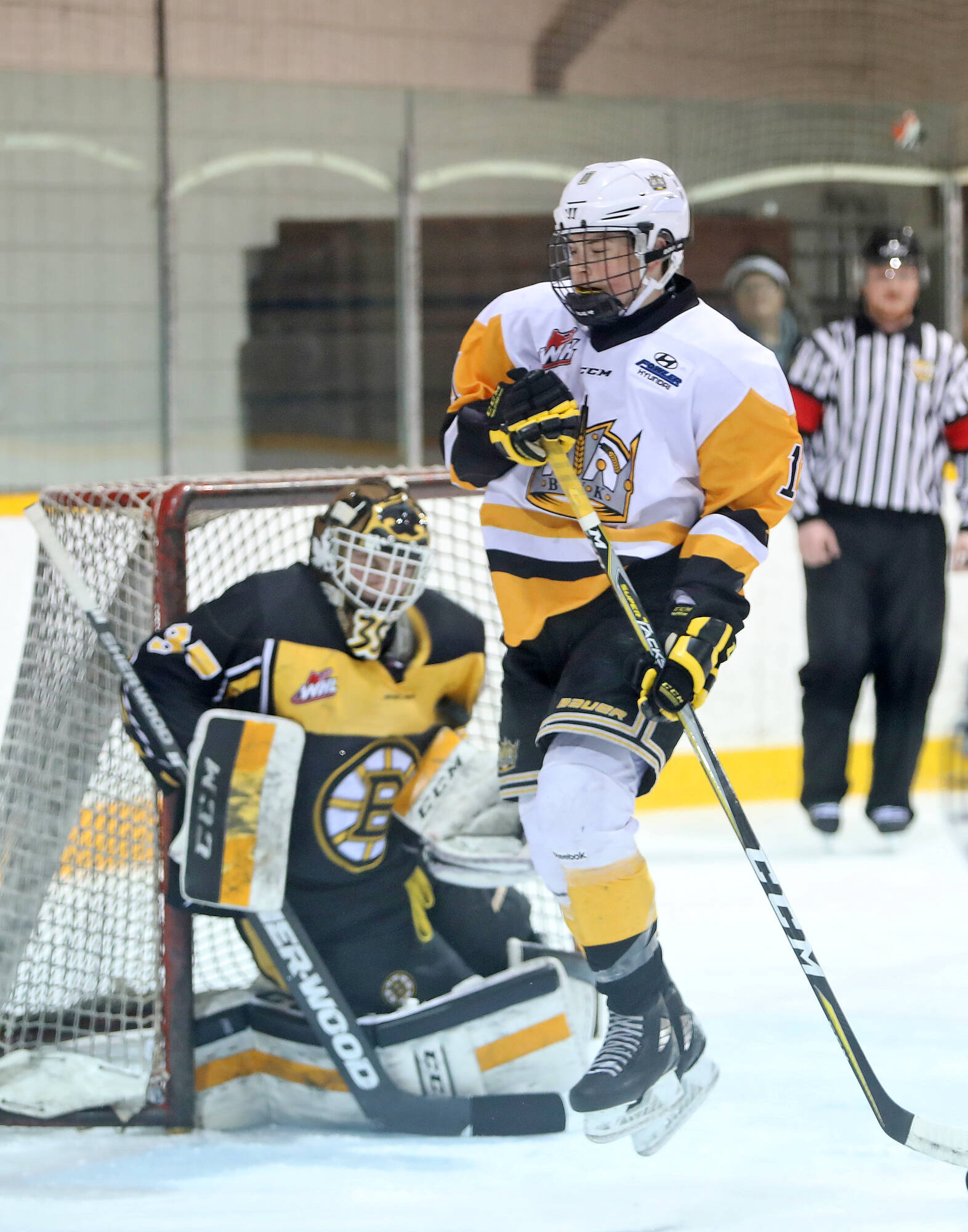 Bruins expect battle from Wheat Kings