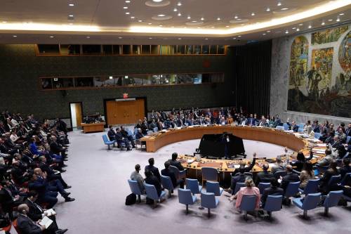 Members of the Security Council vote on a resolution at United Nations headquarters, Wednesday, March 11, 2026. It has been 50 years since the UN adopted the International Covenant on Civil and Political Rights. (The Associated Press files)