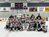 The Vincent Massey Vikings pose after claiming their third straight Westman High School Hockey League championship after edging the Dauphin Clippers 3-2 in Game 3 of their best-of-three final at the Sportsplex on Monday night. (Submitted)