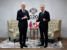 Prime Minister Mark Carney takes part in a bilateral meeting with Prime Minister of Norway Jonas Gahr Store during the G20 Summit in Johannesburg, South Africa, on Saturday, Nov. 22, 2025. THE CANADIAN PRESS/Sean Kilpatrick