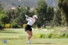 Frida Kinhult hits from the second tee during the final round of the LPGA's JM Eagle L.A. Championship golf tournament at El Caballero Country Club, Sunday, April 19, 2026, in Los Angeles. (AP Photo/Jessie Alcheh)
