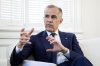 Prime Minister Mark Carney speaks during an interview with The Canadian Press in Ottawa, on Friday, May 1, 2026. THE CANADIAN PRESS/Spencer Colby