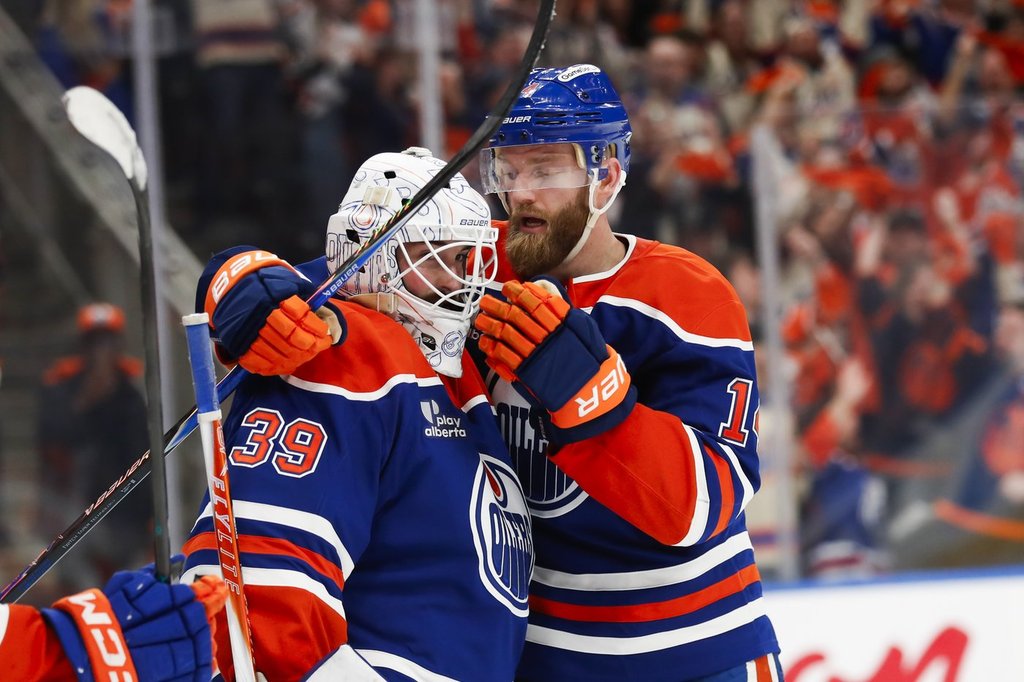 Oilers goaltender Connor Ingram gets job done for Oilers in first career playoff win