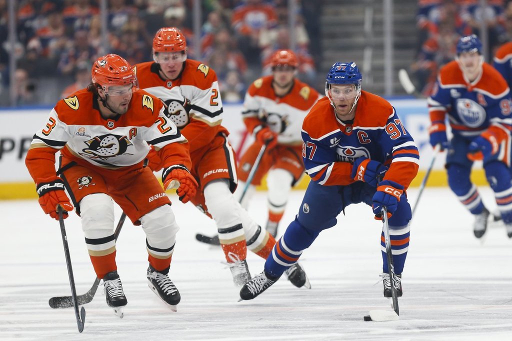 Edmonton Oilers’ captain Connor McDavid labouring to start NHL playoffs