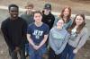 Crocus Plains Regional Secondary School students Victor Aderemi-Fawoye, Cody Johnson, Parker Martin, Landon Klassen, Kayla DeCosse, Nia Smith and Laurie Paquet were recently awarded gold medals in the Skills Manitoba competition. Not pictured among the gold-medal winners is Avery Maendel. (Tim Smith/The Brandon Sun)