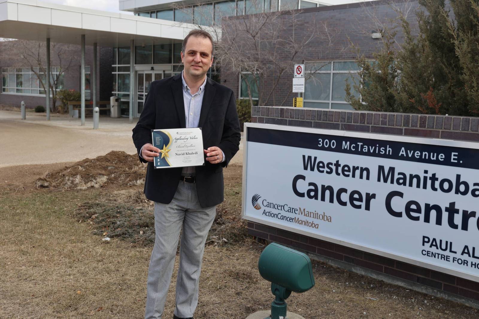 Medical physicist honoured for improving access to cancer care