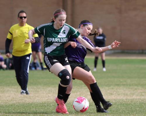 Neelin Spartan Nicole Dyck has committed to the Brandon University women's soccer team for the 2026 MCAC season. (Thomas Friesen/The Brandon Sun)
